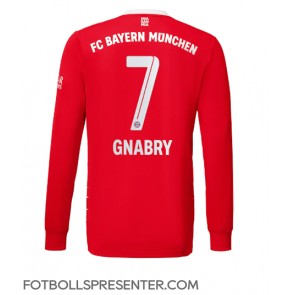 Bayern Munich Serge Gnabry #7 Hemma Matchtröja 2022-23 Långärmad